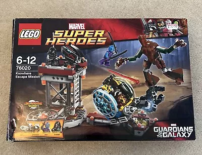 Buy LEGO Marvel Super Heroes: Knowhere Escape Mission 76020 Guardians Of The Galaxy • 30£