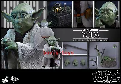 Buy New Hot Toys MMS369 Star Wars: The Empire Strikes Back - Yoda 1/6 Figure • 367.59£