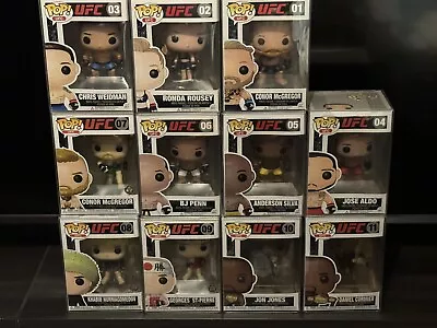 Buy UFC Funko Pop Vinyl Bundle.  11 Pops.  Includes 2x Conor McGregor • 275£