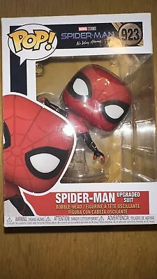 Buy Spider-Man (Upgraded Suit) Marvel No Way Home Funko POP #923 *Brand New* • 9£