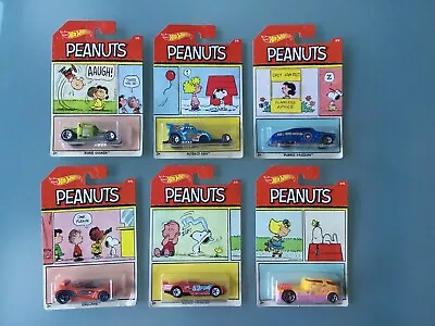 Buy Hot Wheels Peanuts Full Set Of 6, New Old Stock 2017. • 15£