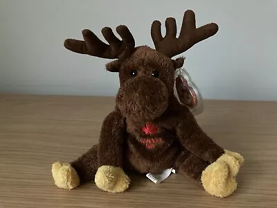 Buy Ty Beanie Baby - VILLAGER The Moose (Canada Exclusive) New With Tags • 6.95£