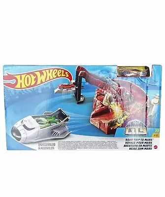 Buy Hot Wheels City Road Trip To Mars Track & Car Playset GGF91 New Kids Xmas Toy 4+ • 12.99£