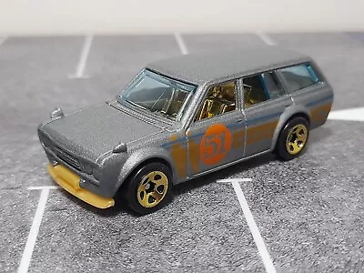 Buy Hot Wheels '71 Datsun 510 Wagon Matt GreyNew Loose 1/64 • 5.49£