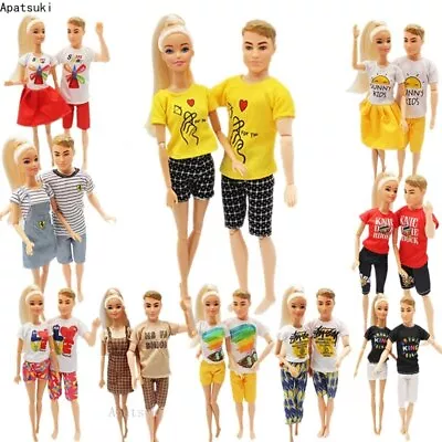 Buy 2sets Lover Clothes Set For Ken Boy Doll Accessories For 11.5  Doll Outfits 1/6 • 4.08£