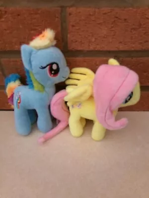 Buy 2 MY LITTLE PONY Soft Toys - 15 & 17 Cm Tall • 0.99£