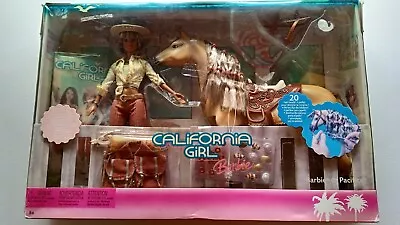 Buy Barbie Cali Girl Mattel NEW 2004 Horse Pacifica Playset NOS H2595 • 202.25£