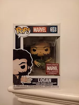 Buy Funko Pop! Marvel Wolverine/Logan #653 Collector Corps Exclusive (Ready To Ship) • 23.99£