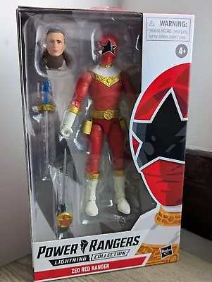Buy NEW Power Rangers Lightning Collection - Zeo Red Ranger Tommy JDF Boxed • 35£