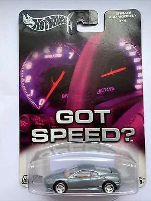 Buy Hot Wheels Ferrari 360 Modena Metal Collection “Got Speed Series” • 35£