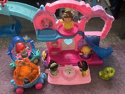 Buy Fisher Price Disney Princess Little People Play & Go Castle With Extra Figures • 20£