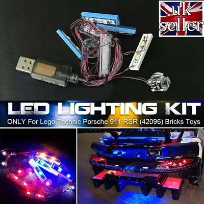 Buy LED Light Lighting Kit Set For Lego 42096 Technic Porsche 911 RSR Bricks Toy UK • 7.58£