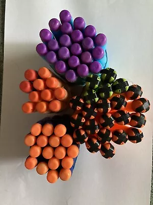 Buy 73 Random Nerf Darts. Includes 22 ‘Hook And Eye’ Tipped. • 3.60£