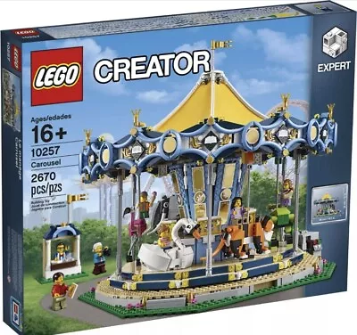 Buy LEGO 10257 Carousel - Creator Expert Fairground Brand New & Sealed 2017 • 340£