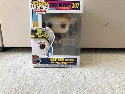 Buy Harley Quinn Roller Derby Funko Pop Vinyl Figure #307 DC Birds Of Prey • 10£