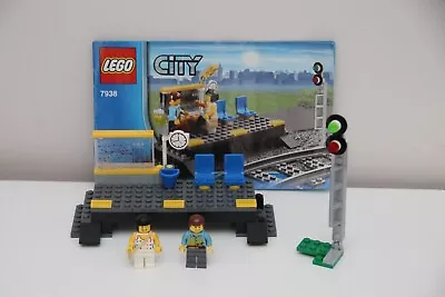Buy LEGO City Train Stop Station Split From 7938 Minifigures • 13.99£