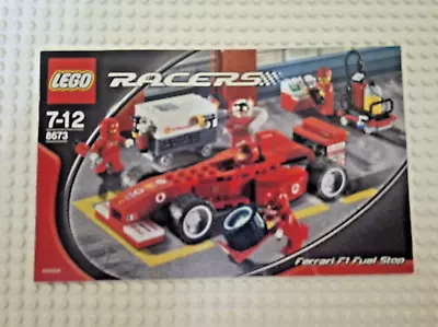 Buy Lego Racers Instructions Only For Ferrari F1 (8673) • 3£