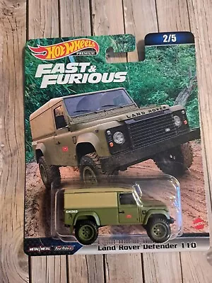 Buy HOT WHEELS PREMIUM Fast And Furious Land Rover Defender 90 1:64 Diecast • 7£
