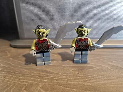 Buy Lego Lord Of The Rings Minifigures Moria Orcs X2 - LOR011   GENUINE - VGC • 29.99£