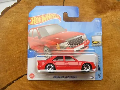 Buy Hot Wheels: Mercedes Benz 500 E Factory Fresh 2/10 1:64  (2021)          • 4.95£