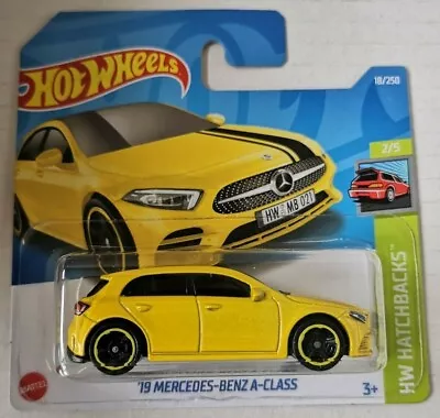 Buy HOT WHEELS Short Card 2022 HW HATCHBACKS '19 MERCEDES-BENZ A-CLASS • 5.99£