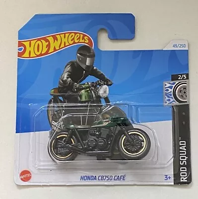 Buy Hotwheels Honda C8750 Cafe Hw Rod Squad #49.Short Card • 0.99£