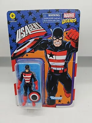 Buy Marvel Legends U.S.AGENT Retro 3.75 Inch Action Figure. Kenner/Hasbro New 2021 2 • 12.95£