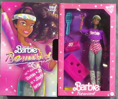 Buy 2021 Barbie AA REWIND 80'S EDITION Workin' Out Sport Gym Mattel GTJ87 Doll • 72.84£