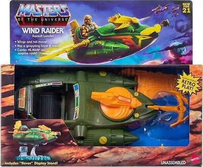 Buy Masters Of The Universe Origins Vehicle 2021 Wind Raider - Mattel • 14.99£