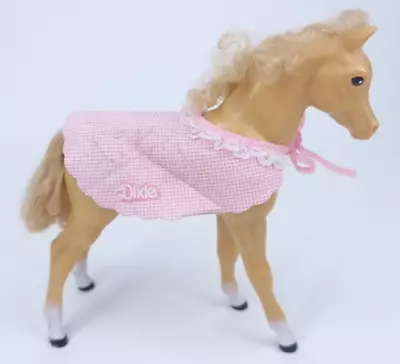 Buy Dixie Baby Palomino Barbie Dream Horse Vintage With Blanket 1980s Vintage • 17.70£