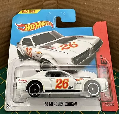 Buy Hot Wheels 68 Mercury Cougar White 170/250 (HW Race 2014) • 3.95£