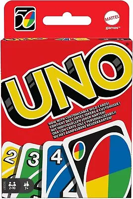 Buy Mattel Games UNO, Classic Card Game For Kids And Adults Family Game...  • 8.67£