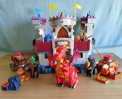 Buy Fisher Price Imaginext Interactive Medieval Castle   Play Set Dragon And Figures • 28.99£