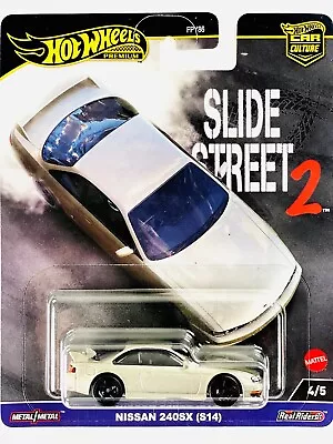 Buy Hot Wheels Nissan 240SX S14 Slide Street 2 FPY86-959 H 1/64 • 10.49£