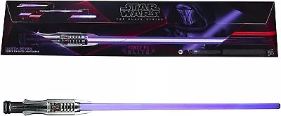 Buy Star Wars Black Series Darth Levin Force Fx Elite Light Saber E8940 Genuine • 260.91£