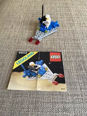 Buy Lego Space – 6803 Space Patrol – Instructions - Complete - 1983 Vintage Set • 5£