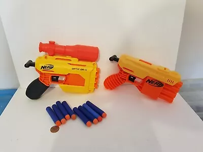 Buy Nerf Alpha Strike Fang & Optic QS-4 Blaster Gun Set With Darts, Combine Postage • 5.99£