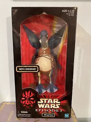 Buy Star Wars Episode 1 Watto 12  Inch Doll Action Figure New 1999 Datapad Poseable • 9.99£