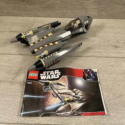 Buy LEGO Star Wars General Grievous Starfighter 7656 100% Complete With Minifigure • 34.99£
