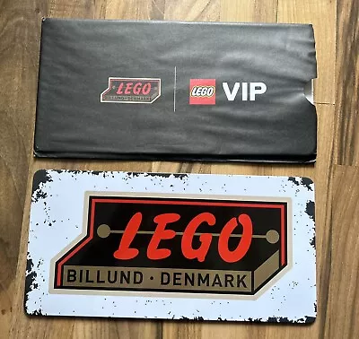 Buy Lego Vip 1950's Retro Tin Poster Plate Sign Ref 5007016 Exclusive From 2021. • 9£