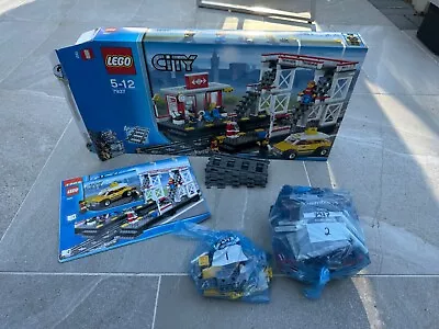 Buy LEGO CITY: Train Station - 7937 - Complete With Box + Instructions • 45£