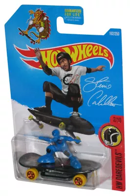 Buy Hot Wheels HW Daredevils 2/10 (2015) Blue Skate Brigade Toy Skateboard 162/250 • 11.17£