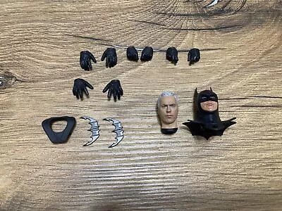 Buy S H Figuarts Old Michael Keaton Batman Flash Head + Extras • 32.50£