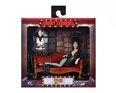 Buy NECA - Elvira Toony Terrors: Elvira Sul Divano 6 Pollici Action Figure • 34.76£