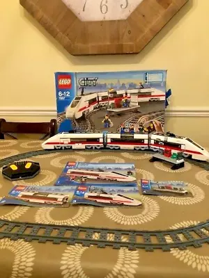 Buy LEGO CITY 7897 - RAILWAY PASSENGER TRAIN  - Box And Instructions - Not Working • 69£