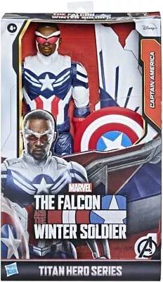 Buy Marvel Studios Falcon & Winter Soldier Captain America Action Figure 12-Inch • 19.99£