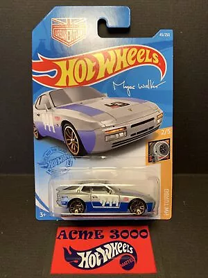 Buy 2021 Hot Wheels 89 PORSCHE 944 TURBO Silver 45/250 HW TURBO 2/5 Long Card GRY56 • 4£