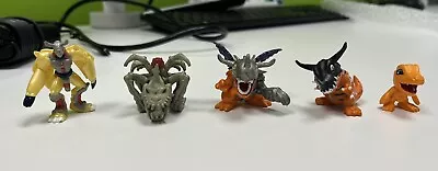Buy Digimon Bandai Mini Figures Lot Agumon Evolution Line Vintage Rare • 30£