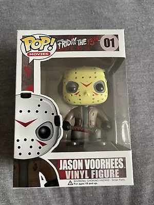 Buy Funko Pop Jason Vorhees (01) Friday The 13th Horror Movie Vinyl Figure • 19.99£