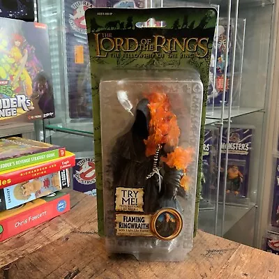 Buy Retro Toybiz Lord Of The Rings Flaming Ringwraith Action Figure Set Vintage MOC • 34.99£